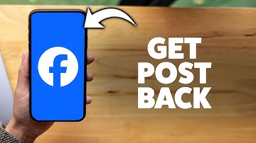 How To Recover A Deleted Post On Facebook 2025 (iPhone & Android)