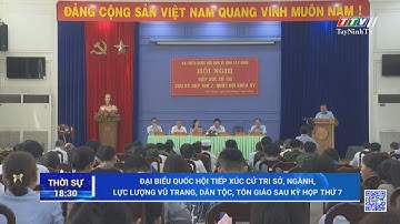 Đại biểu Quốc hội tiếp xúc cử tri sở, ngành, lực lượng vũ trang, dân tộc, tôn giáo sau kỳ họp thứ 7