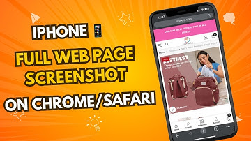 Take Full-Resolution Screenshots of Long Web Pages on Safari/Chrome Without Quality Loss in iPhone