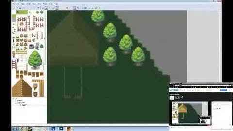 RPG Maker XP | Making a map | Timelapse