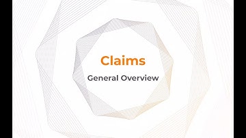 Insly Claims - General introduction