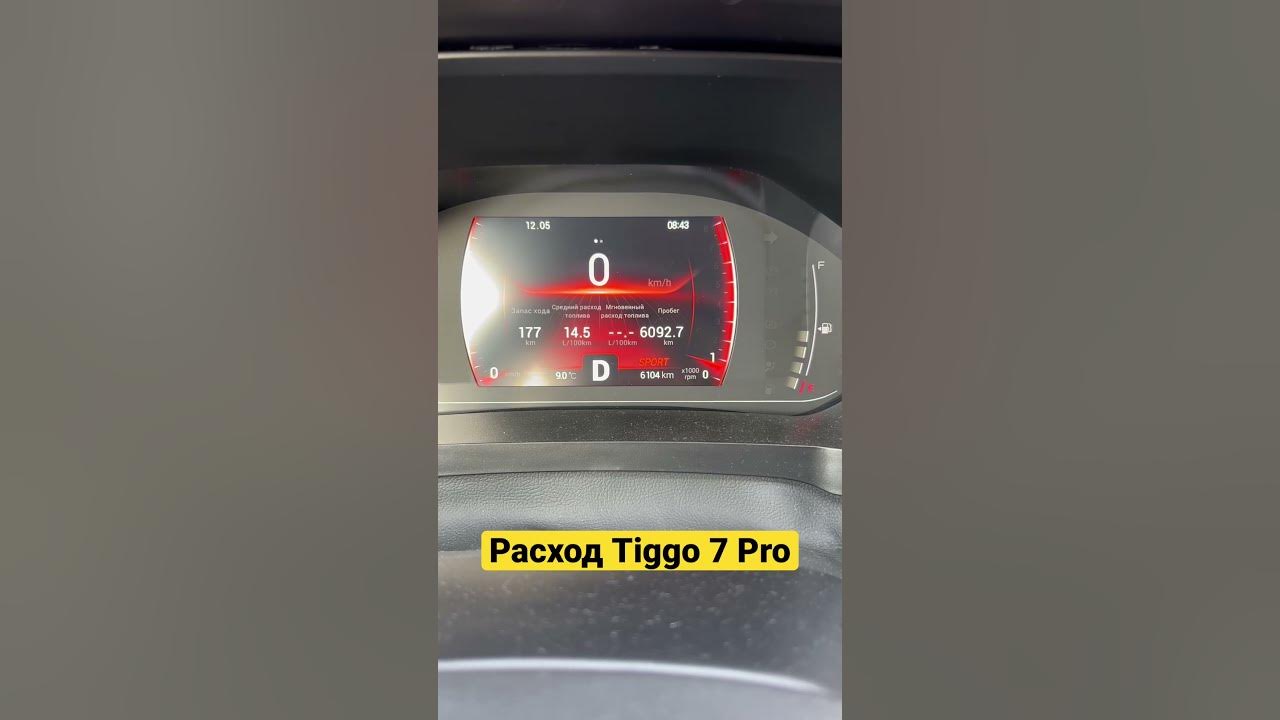 Расход топлива тигго. Расход топлива тигго