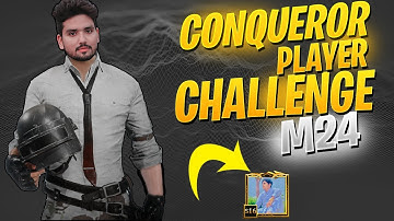 1v1 TDM Conqueror Player M24 Challenge | PUBG Mobile