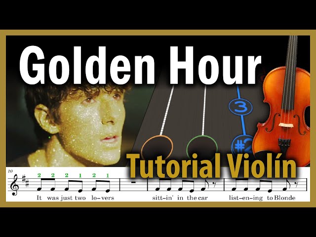 Golden Hour | Violín Play Along🎻 class=