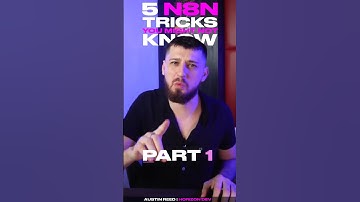 Discover 5 N8N Tricks You May Not Know!