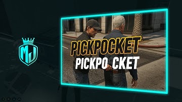 [FREE] QBCore Pickpocket Script – Schedule 1 Style 🔓💼 | MJ DEVELOPMENT