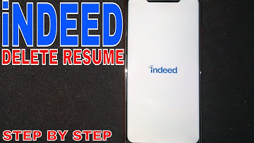 ✅ How To Delete Remove Resume On Indeed 🔴
