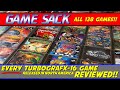 Every TurboGrafx-16 Game REVIEWED! - Card and CD! - Game Sack