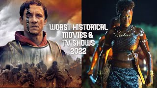 5 BIGGEST Historical Movie &amp; TV Show LETDOWNS of 2022