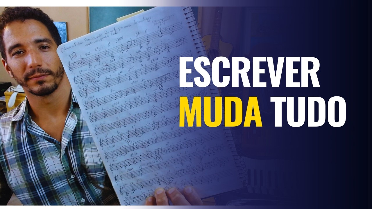 Por que escrever música faz você tocar melhor?