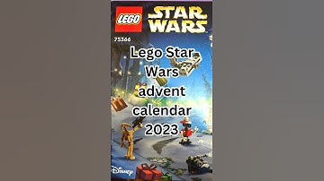 Day 24 Lego Star Wars advent calendar 2023