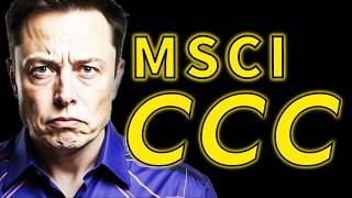 [SpaceX News] SpaceX Slapped with Lowest MSCI Rating: The Establishment's Ideological Counteratta...