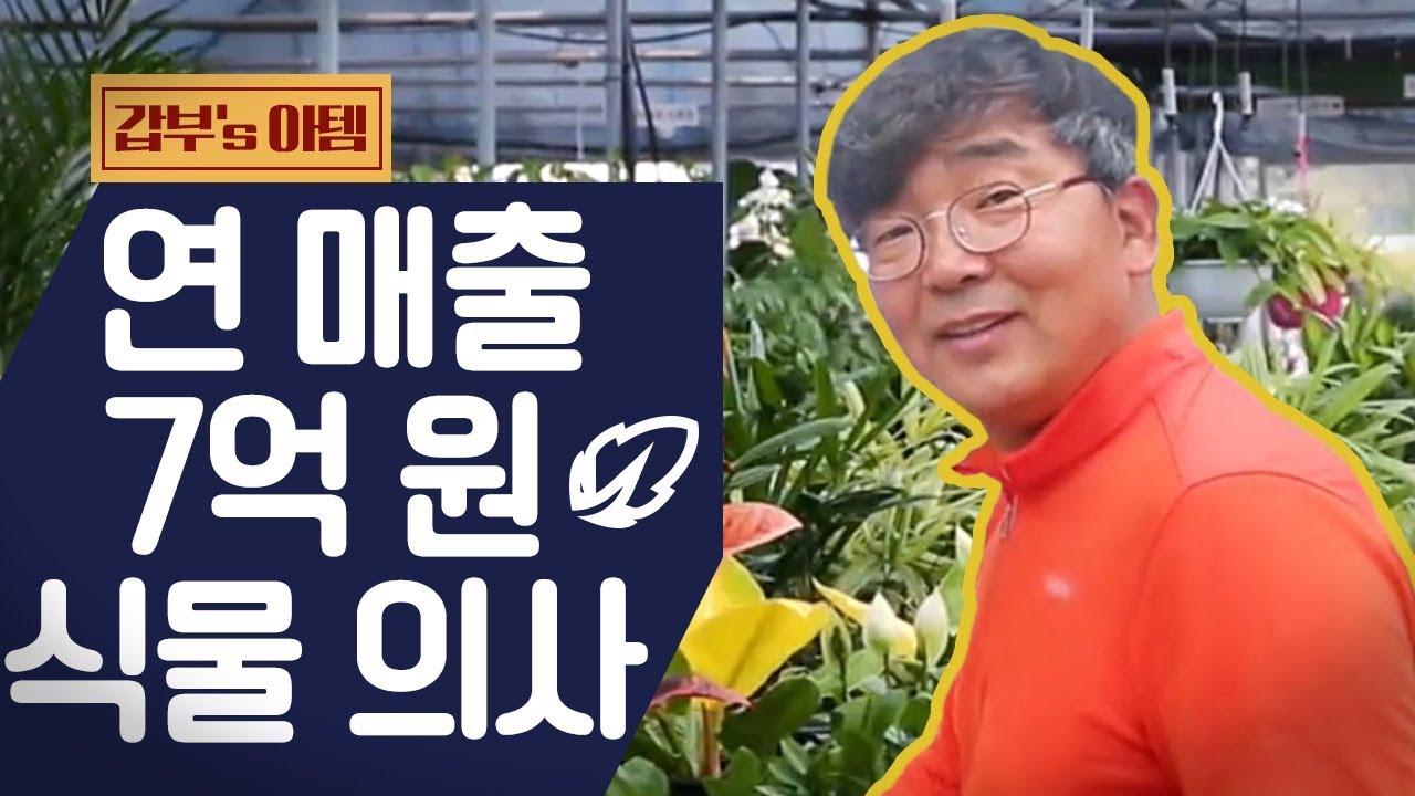 [갑부's 아템] 나무&꽃은 나에게 맡겨라! 연 매출 7억 식물을 살리는 의사 l 서민갑부