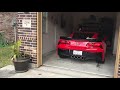 Corvette C7 Cold Start with Corsa Double Helix X-Pipe and Corsa Extreme Exhaust