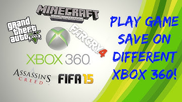 Xbox 360 How To Play Your Game Save On Different Xbox 360! EASY!