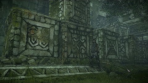 SHADOW OF THE COLOSSUS (PS4) Garden 2F Pt. I OOB Babel - Obelisk