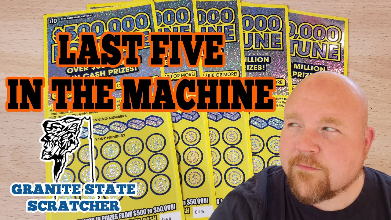 I Bought The Last 5 Tickets In The Machine New Hampshire Lottery