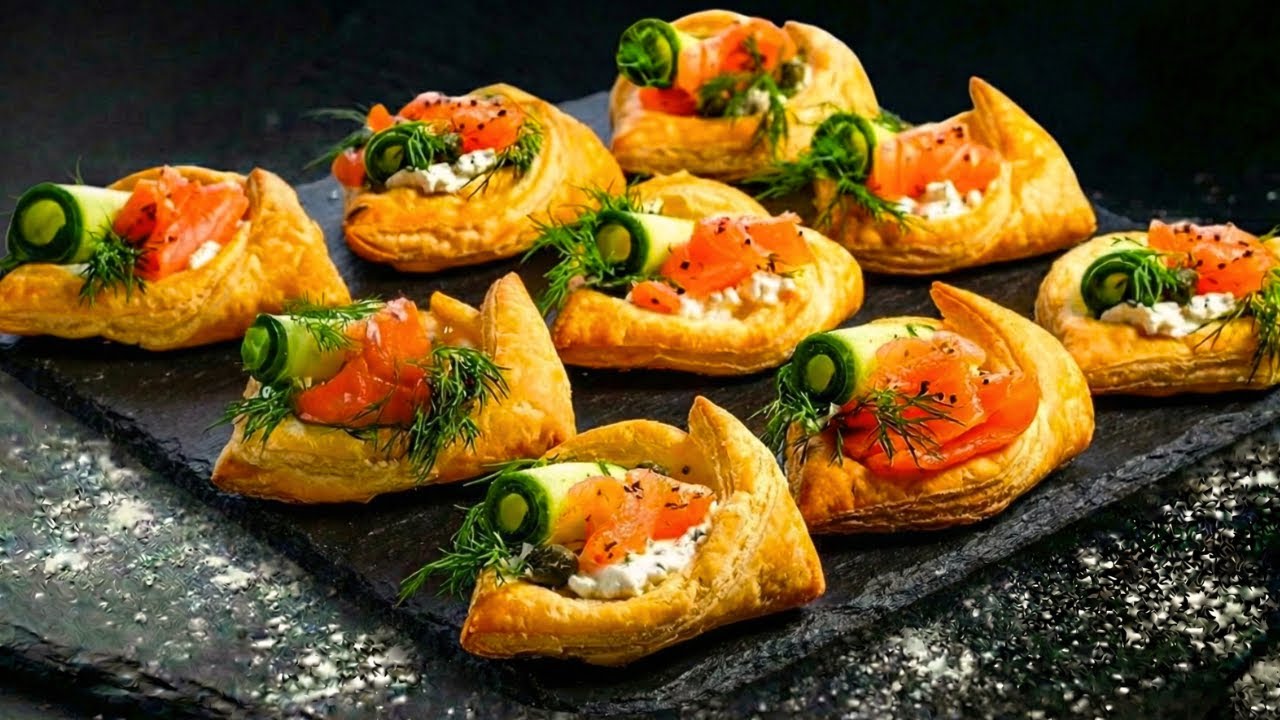 The restaurant's secret recipe! A Christmas appetizer in 11 minutes!