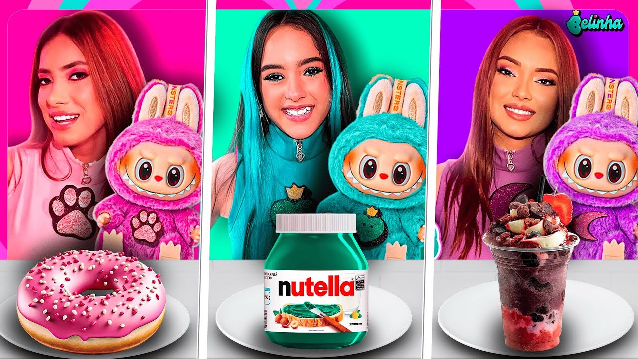 24 HORAS FAZENDO TUDO NA COR DO SEU LABUBU