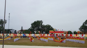 Man đồng diễn Đại hội TDTT huyện Thanh Miện 2017