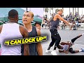 Chinese streetballer can really lock up intense 1v1s for money at venice beach