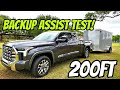 2022 Toyota Tundra Backup Assist ULTIMATE TEST!