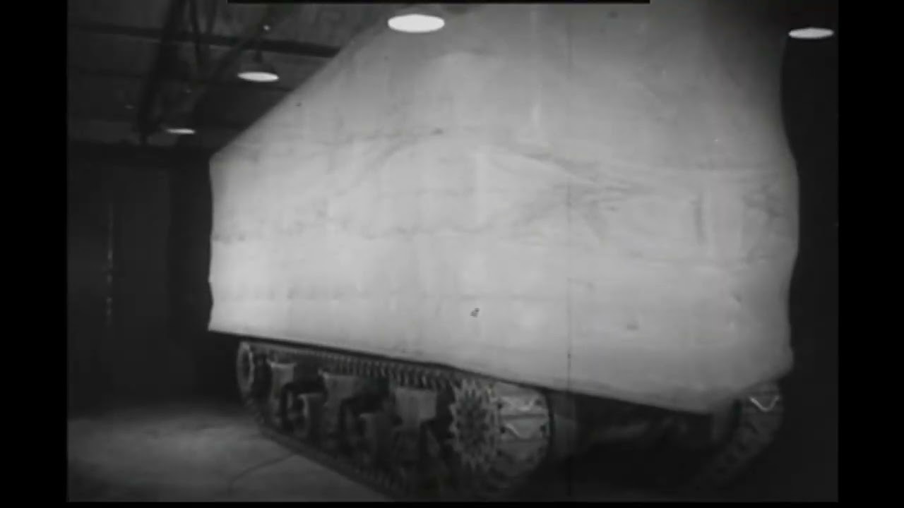 A US Army instructional film about the Sherman DD tank