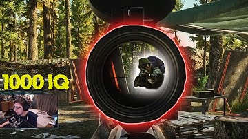 SHROUD Goes 1000 IQ in 1v3 Firefight! (INSANE) - Escape From Tarkov