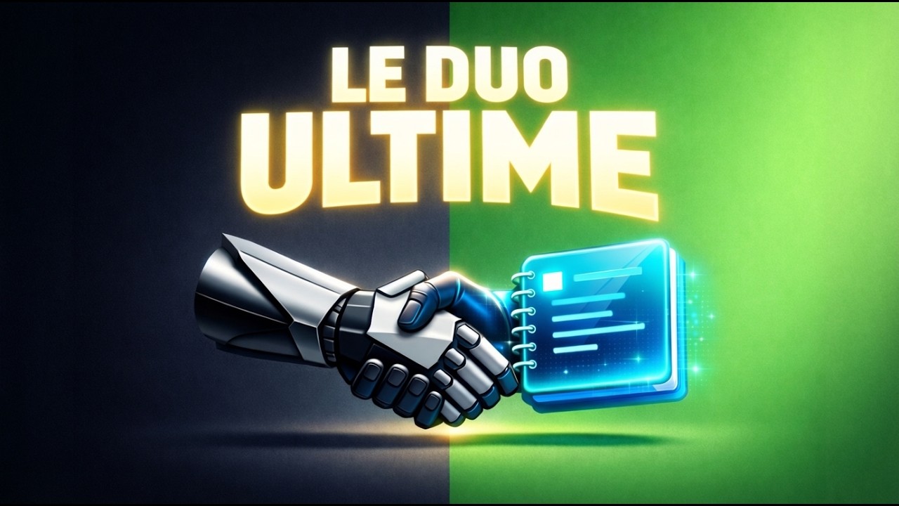 Devient surpuissant avec le combo Claude Code + NotebookLM