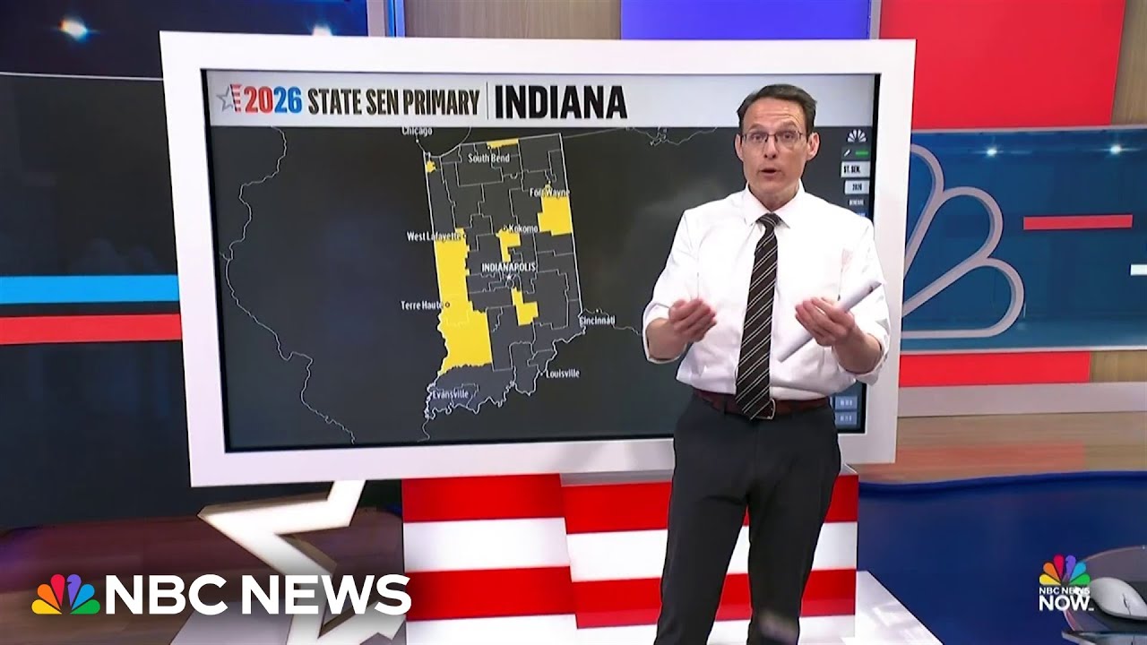 Kornacki: How Trump’s ‘direct’ involvement in Indiana’s state Senate primary could impact turnout