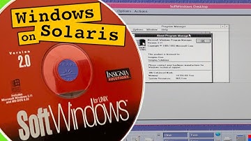 SoftWindows 2.0 - Running Windows on Solaris