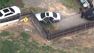 LiveCopter3 captures end of police pursuit in south Sacramento