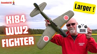 Ready To Fly And Larger ! New Ki84 Ww2 Fighter | For Beginners And Expert Pilots