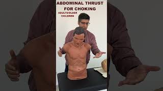 Abdominal thrust for Choking