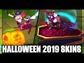 All New 2019 Halloween Skins Spotlight Bewitching Miss Fortune Count Kassadin Witchs Brew Blitzcrank