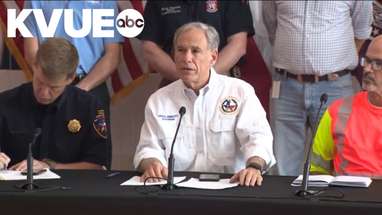 Texas Gov. Greg Abbott shares update on flood relief efforts