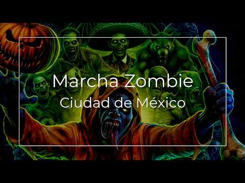 Marcha Zombie en CDMX en vivo MULTICAM