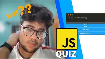 I ATTEMPTED THE "IMPOSSIBLE" JAVASCRIPT QUIZ