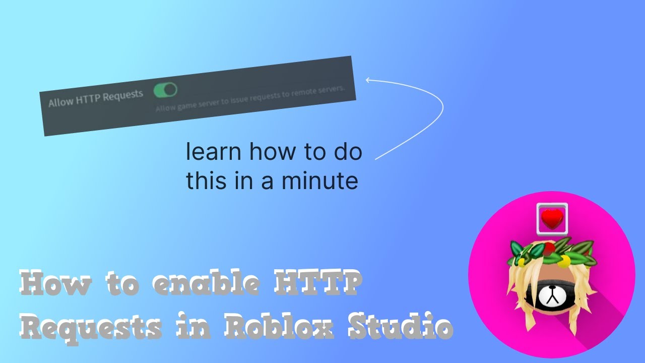 Remastered How To Enable Http Requests Roblox Studio Tutorials Youtube - how to enable http request roblox 2021