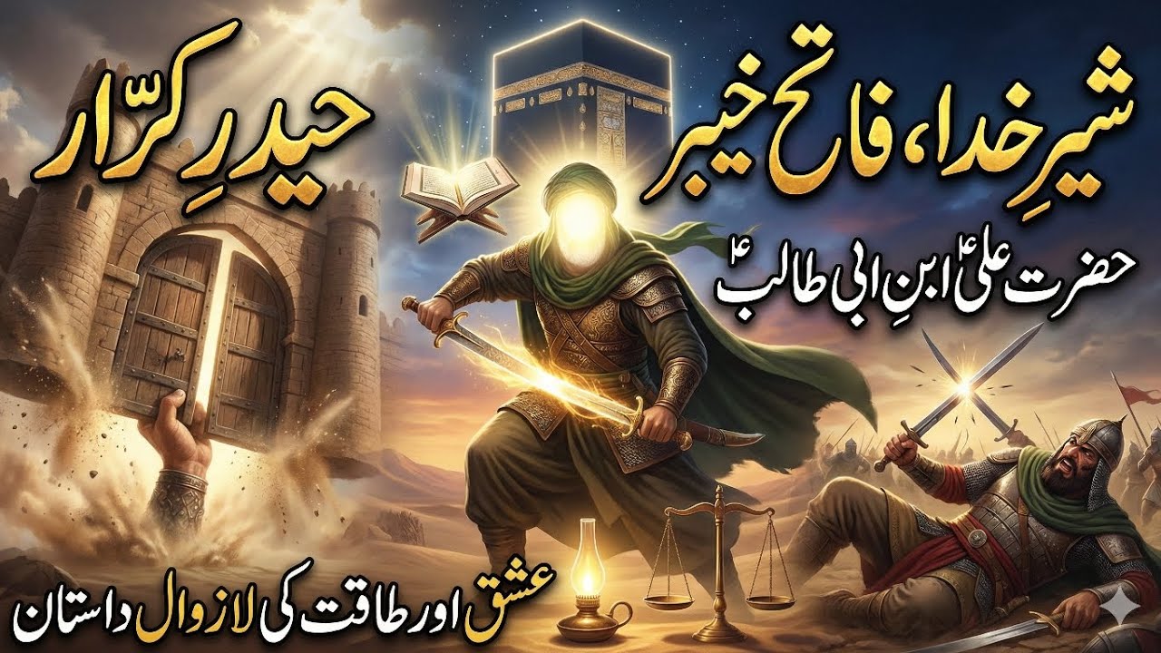 شیرِ خدا — طاقت، عشق اور عدل کا کامل امتزاج