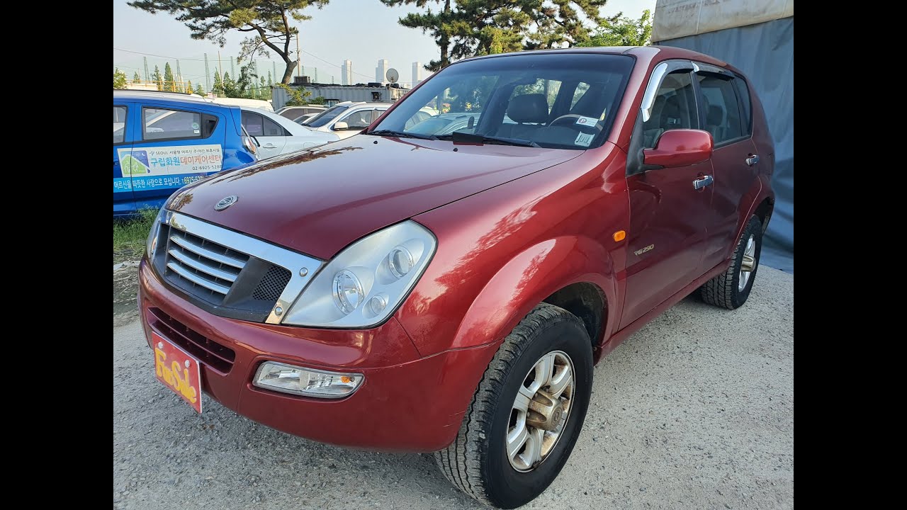 REXTON limited edition red original mileage 69974km - YouTube