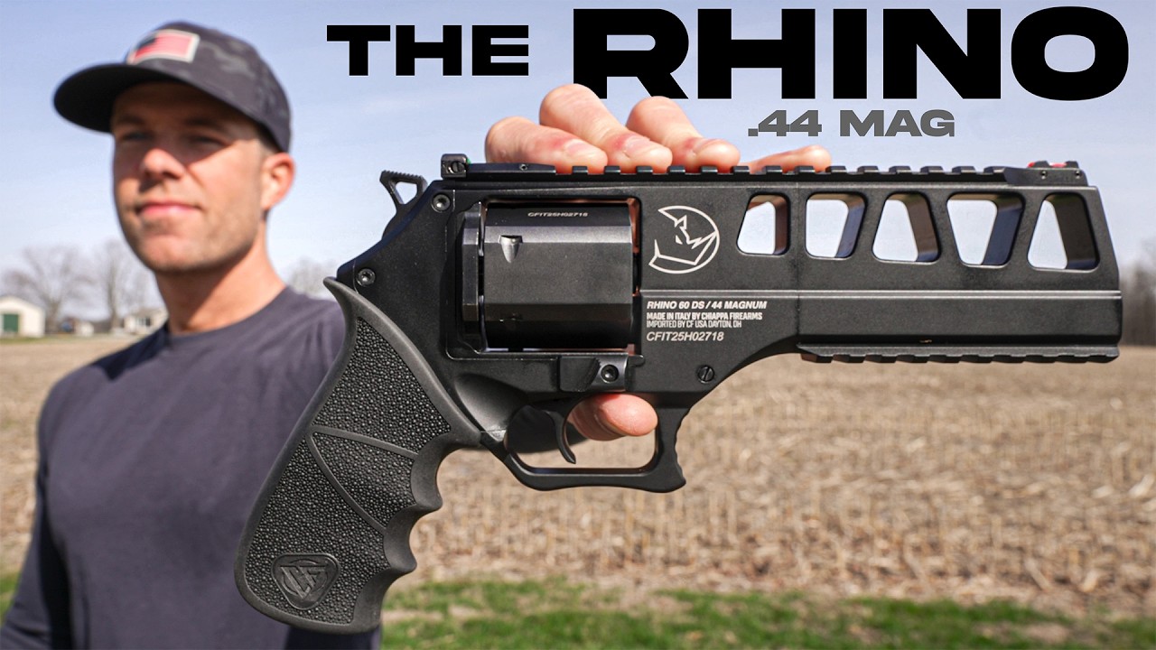 The SOFTEST Shooting .44 Magnum EVER Made! (NEW Chiappa Rhino 60