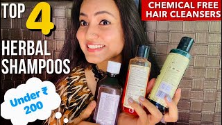 TOP 4 TOXIN FREE HERBAL SHAMPOO UNDER RS 200 | How To Shift From Chemical Shampoo To Herbal Shampoo screenshot 5