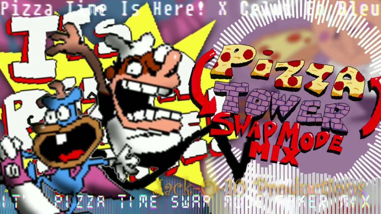 Pizza Tower UST Mashup: It's Pizza Time! Swap Mode Faker Mix (Pizza Time is Here! X Celui En Bleu)