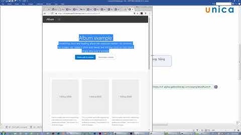 Bai 88  Gioi thieu bai tap tao website voi bootstrap