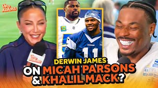 Chargers Safety Derwin James Visualizes Micah Parsons & Khalil Mack! Double Digit Sack Season?!