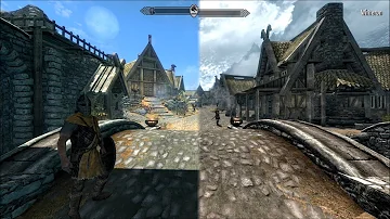 Skyrim: Legendary Edition vs. Skyrim: Special Edition Graphics Comparison (PC)