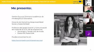 Webinar: Moda circular: diseña tu estrategia de circularidad y reducción de residuos