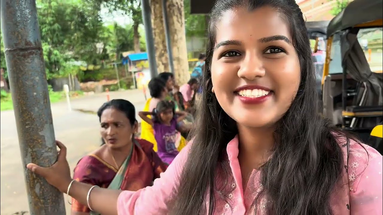 First vlog❤️|family jothe temple vist🛕 Ali en miracle aythu gotha😳🙏#subscribe @kavanavlogss