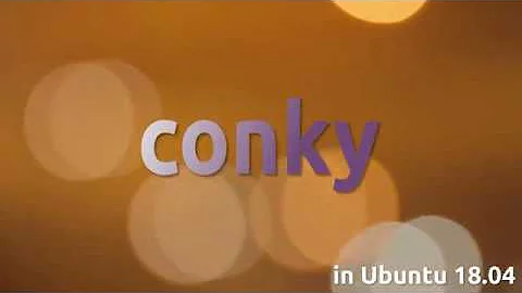 How to install Conky Manager in Ubuntu 18.04